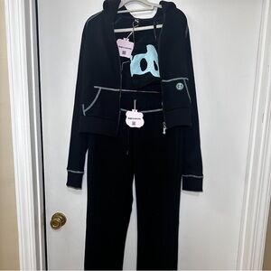 Black Track Pants & Joggers Set